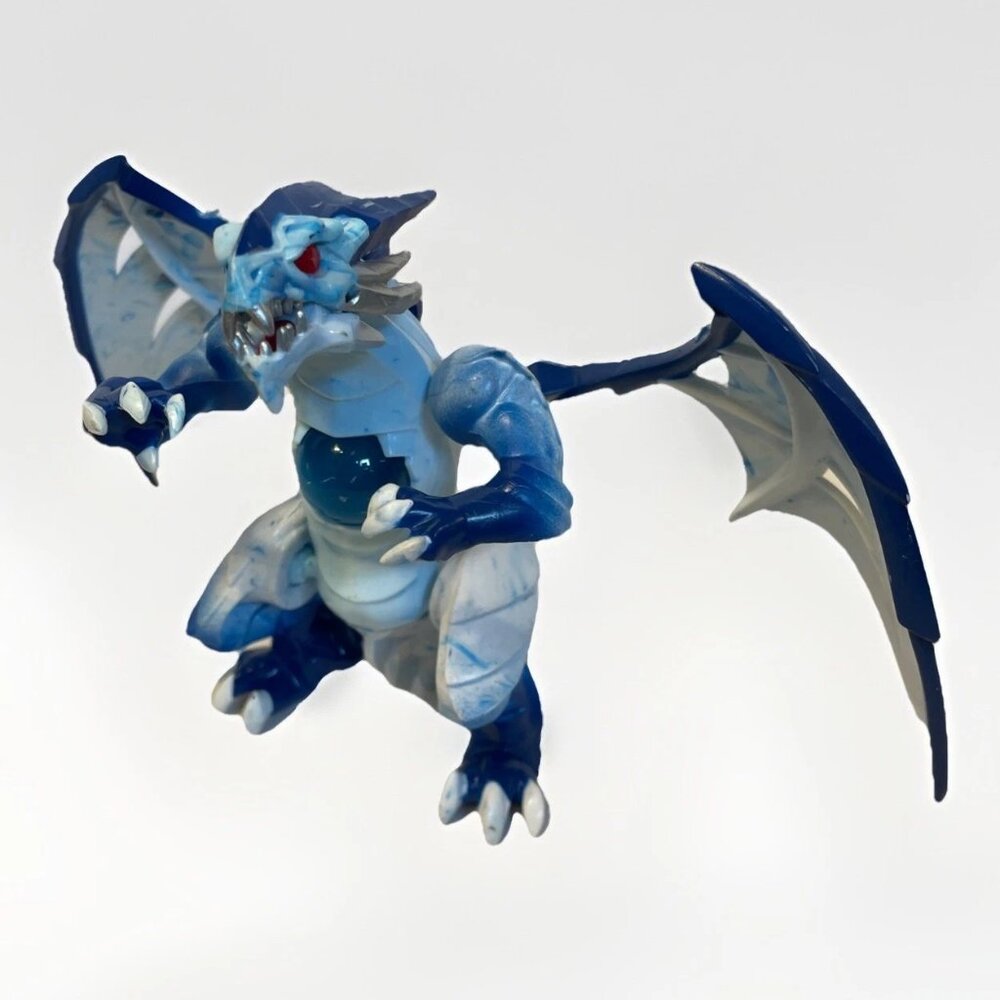 Mega Bloks Dragon Blue Blizzard Glaragon Meteor Egg Alliance Faction 5.5 in Tall
